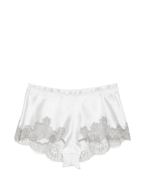 Carine Gilson lace-trim pajama shorts