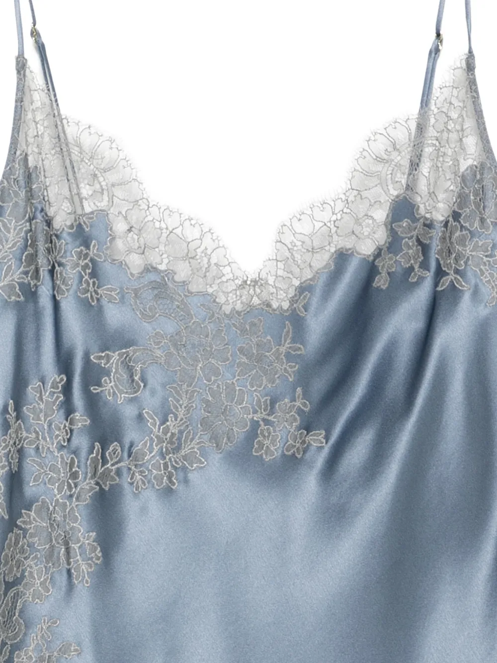 Carine Gilson Jurk met kant Blauw