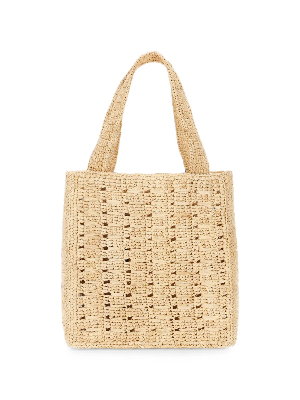 A.P.C. Shopper met geborduurd logo Beige