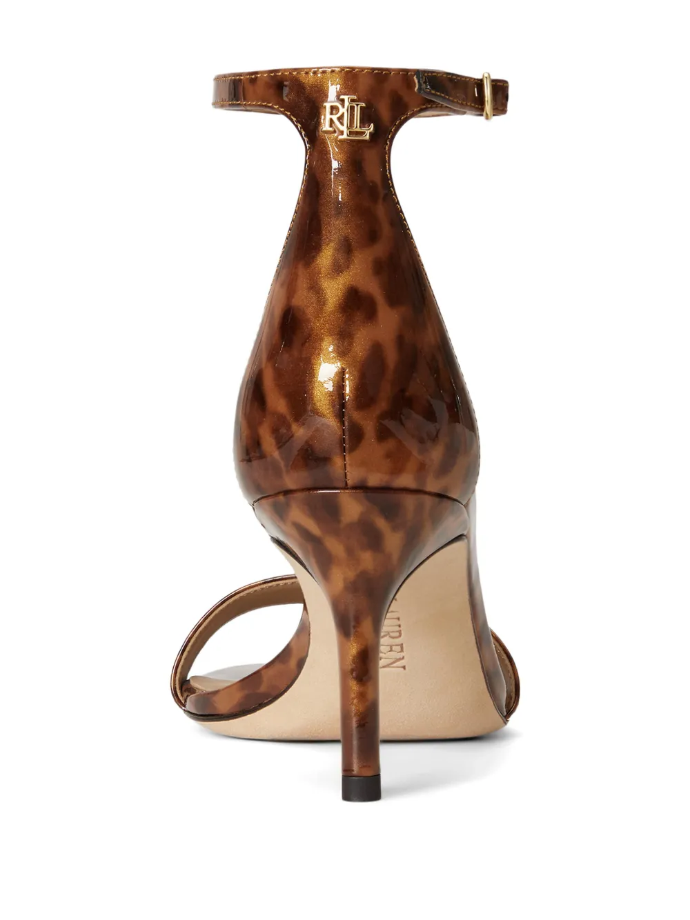 Lauren Ralph Lauren Allie tortoiseshell-print sandals Bruin