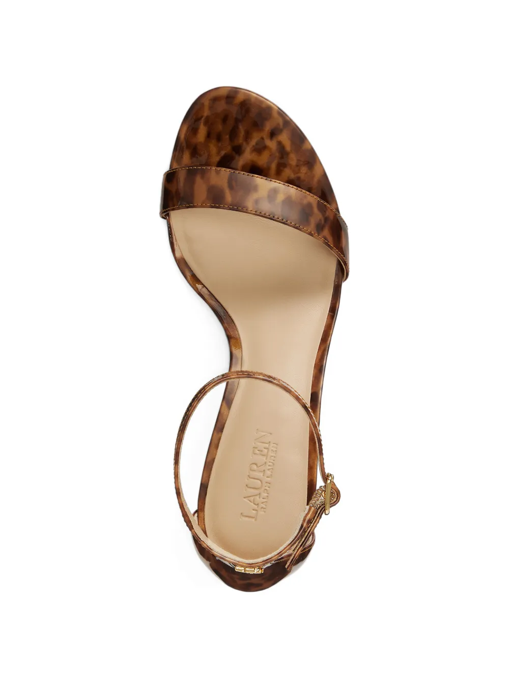 Lauren Ralph Lauren Allie tortoiseshell-print sandals Bruin