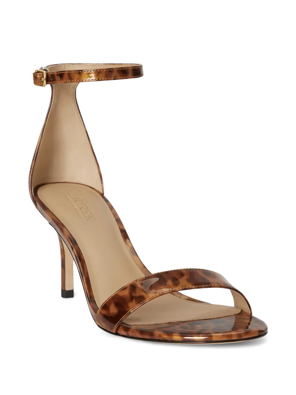 Lauren Ralph Lauren Allie tortoiseshell-print sandals Bruin