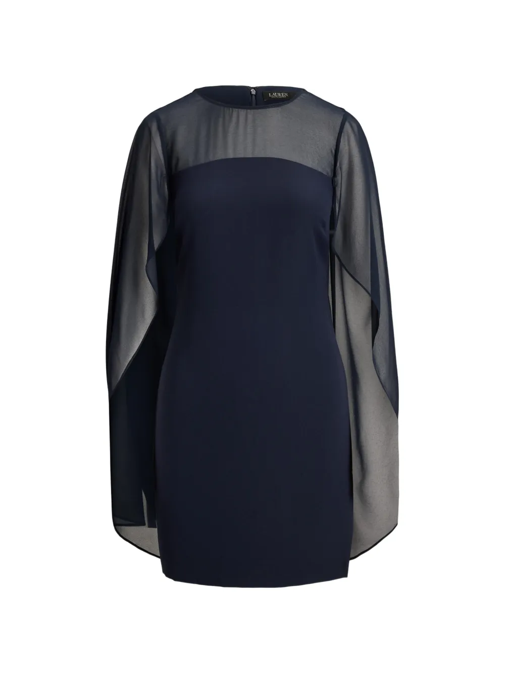 Lauren Ralph Lauren Abito corto con mantella - Blu