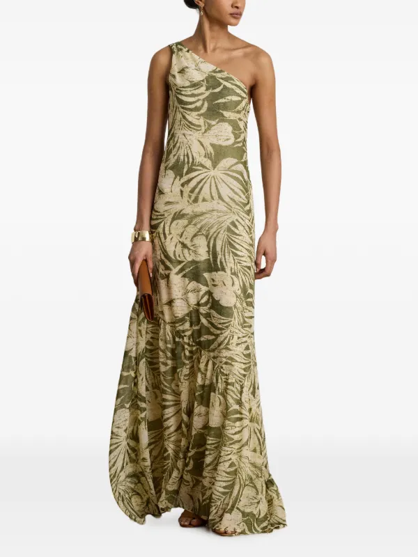 ralph lauren green silk dress Polo Ralph Lauren, Satin gown, Women, Green, US 8, Dresses, Materialmix