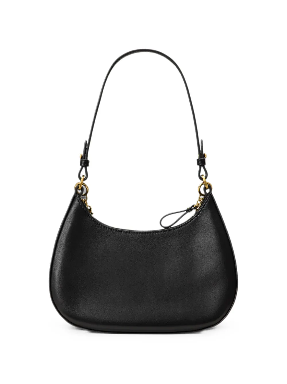 Lauren Ralph Lauren Medium Marcy schoudertas met schakelketting Zwart