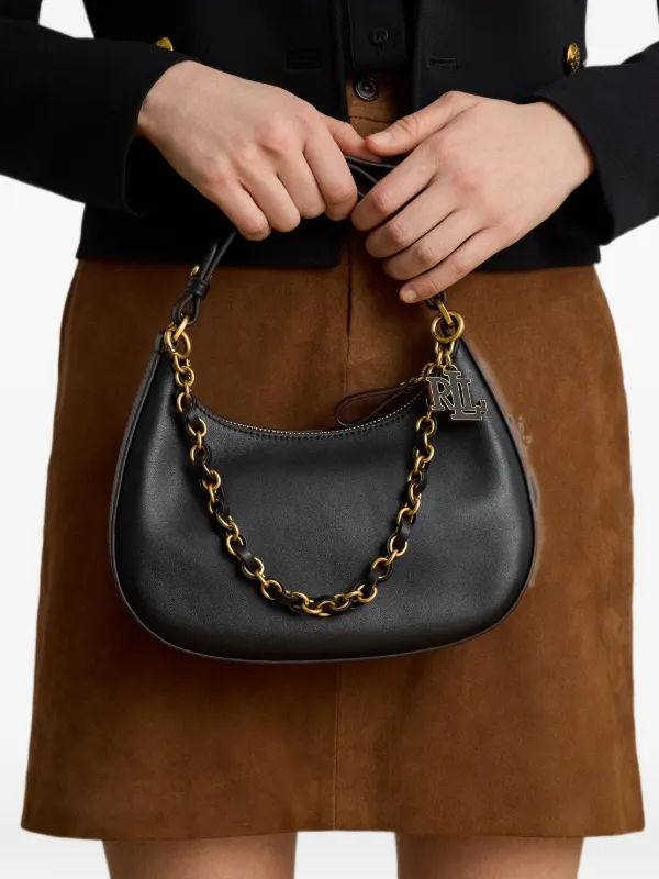 Lauren Ralph Lauren チェーンリンク ショルダーバッグ ミディアム 
