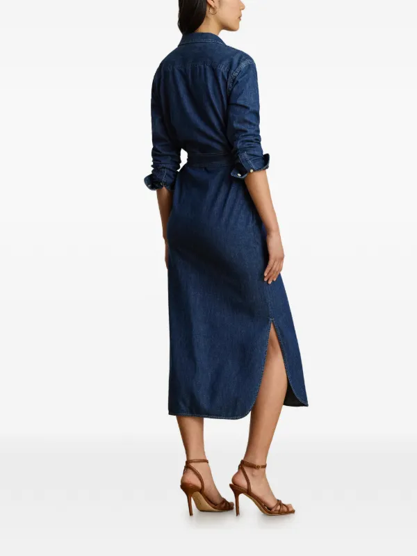 ralph lauren denim wrap dress Lauren Shirtdress Ebay Color:Nude Blush New in Dresse Make a statement with Model is 176 cm