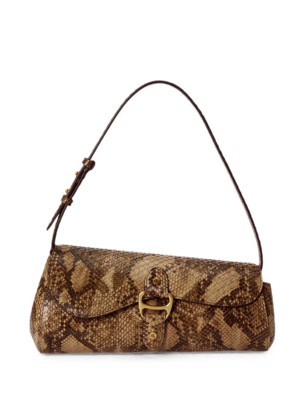 Lauren Ralph Lauren Borsa Tasha media goffrata - Toni neutri