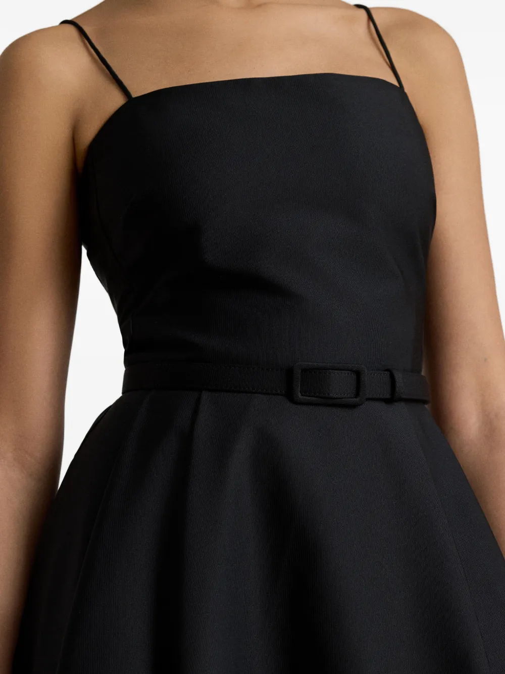 Lauren Ralph Lauren Midi-jurk met ceintuur Zwart