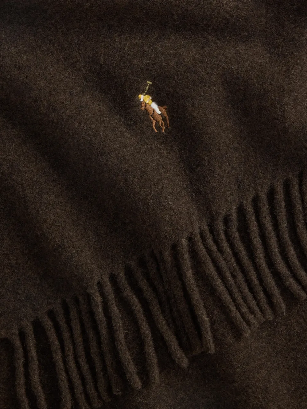 Polo Ralph Lauren Sjaal van scheerwol Bruin