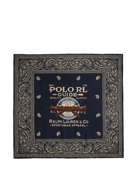 Polo Ralph Lauren paisley-print bandana scarf