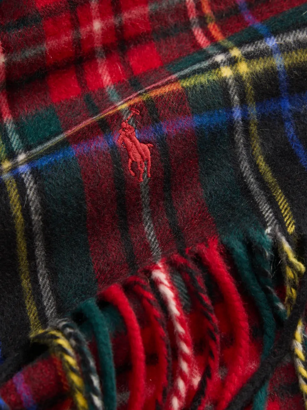 Polo Ralph Lauren Kasjmier sjaal Zwart