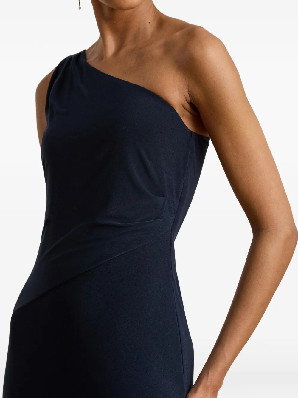 Lauren Ralph Lauren Asymmetrische maxi-jurk Blauw