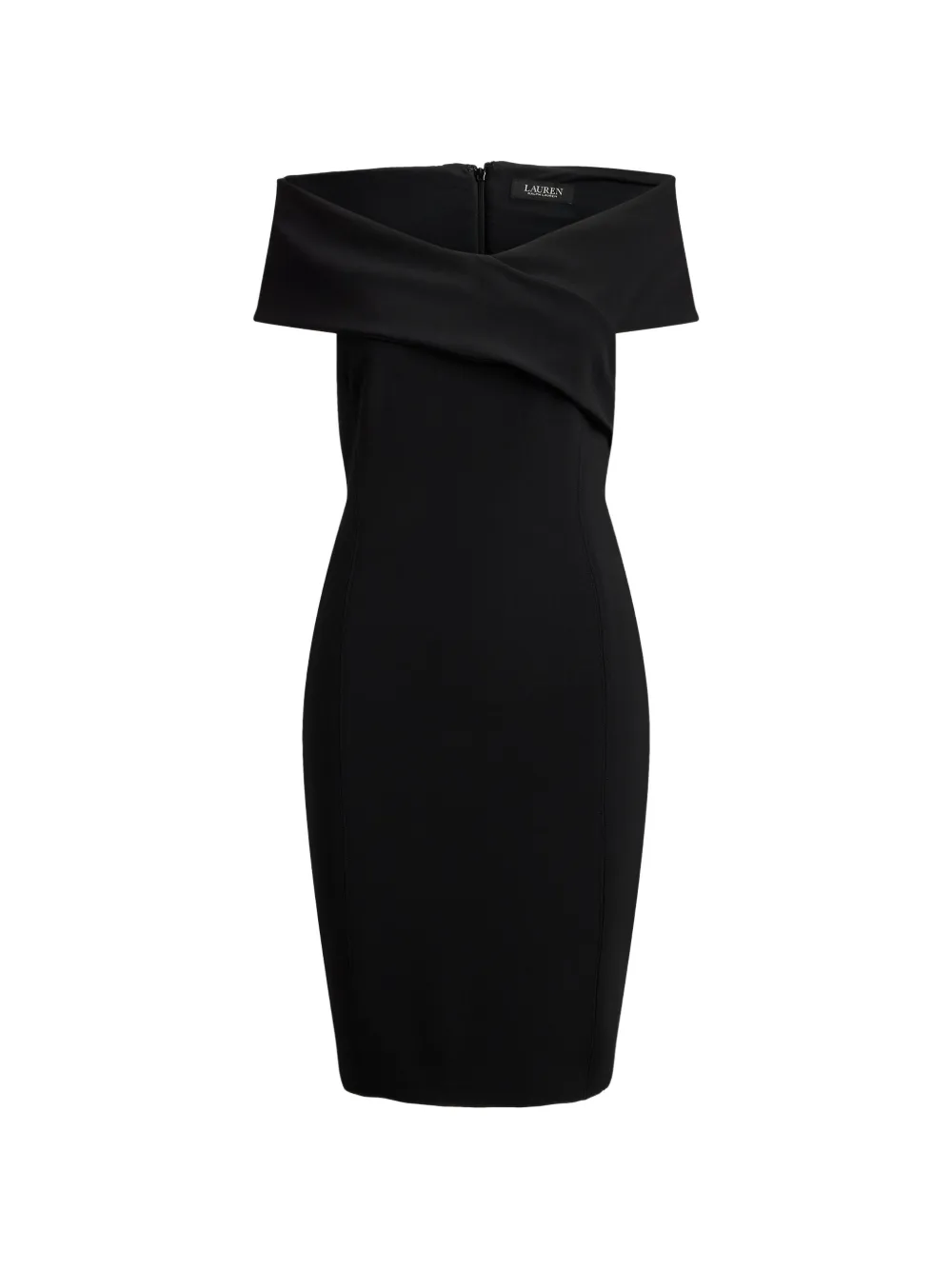 Lauren Ralph Lauren Abito midi con spalle scoperte - Nero