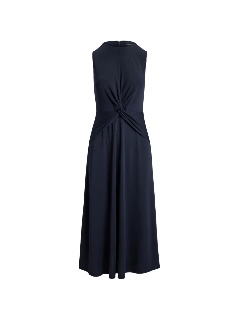 Lauren Ralph Lauren Abito midi con incrocio - Blu