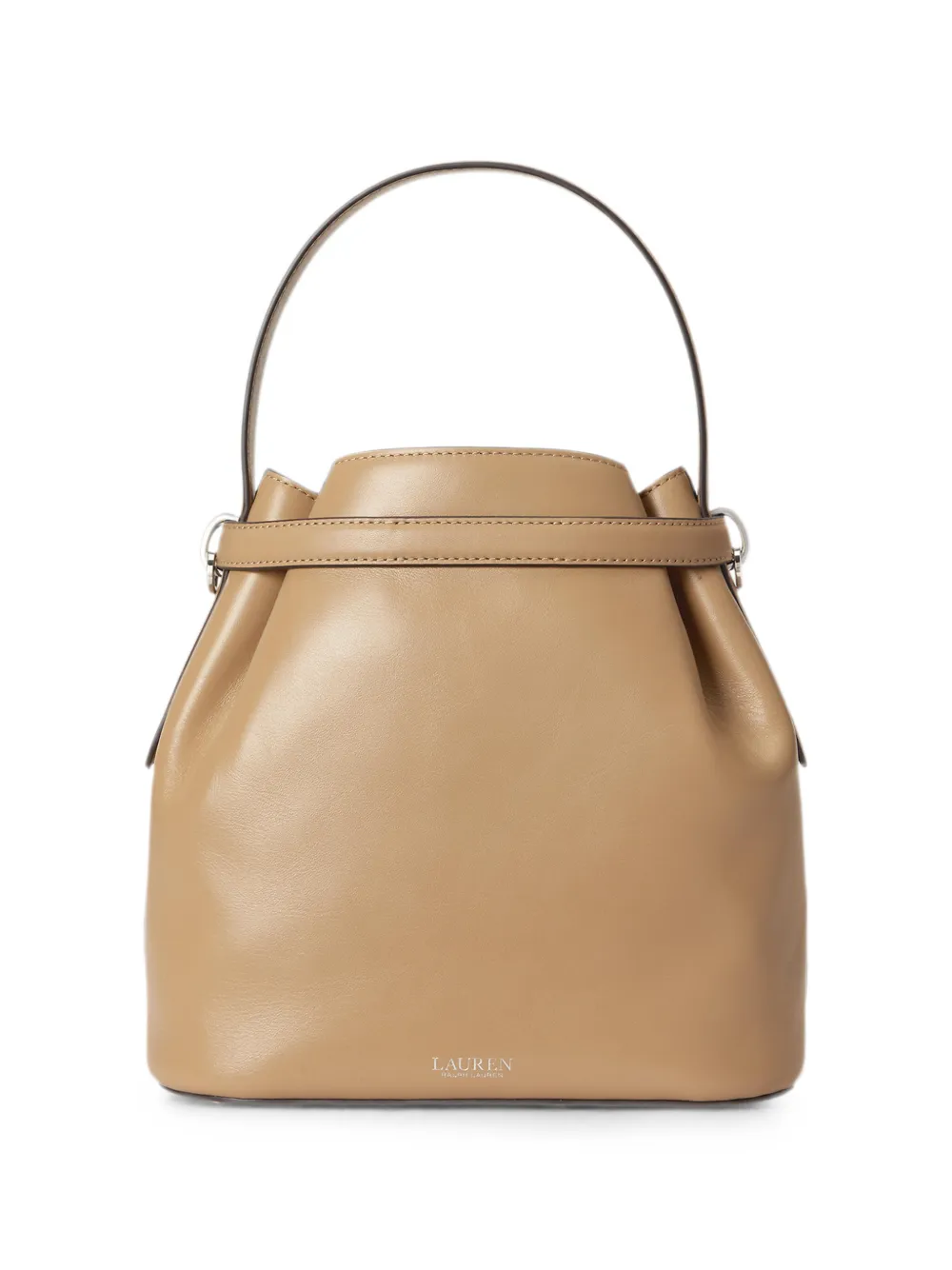 Lauren Ralph Lauren Medium Blaike leren bucket-tas Bruin