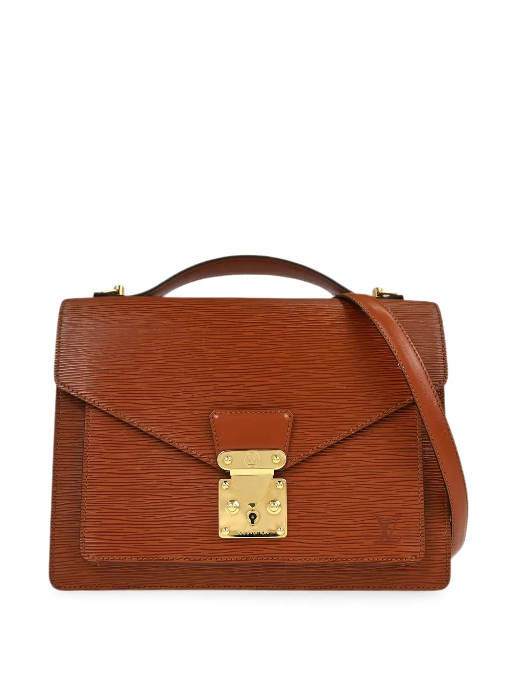 Louis Vuitton Pre-Owned 2012 Monceau 28 Epi Handtasche - Braun