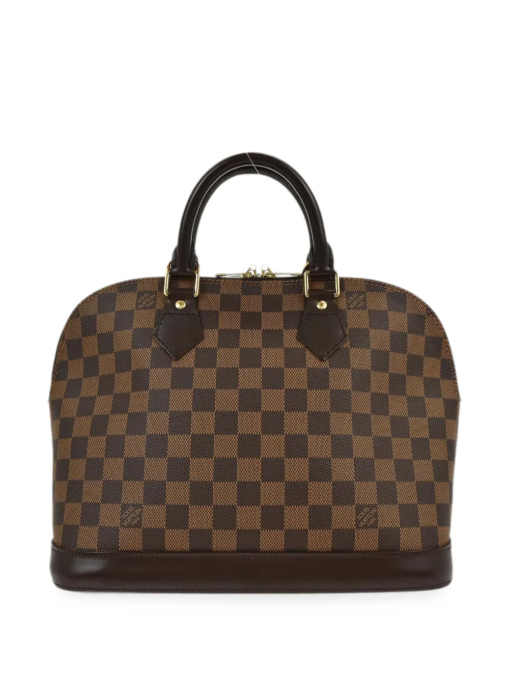 Louis Vuitton Pre-Owned Borsa a mano Alma Damier Ebène 2007 - Marrone