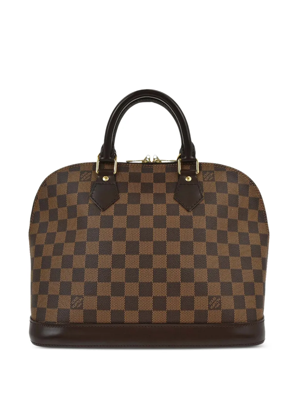 Louis Vuitton Pre-Owned Borsa a mano Alma Damier Ebène 2007 - Marrone