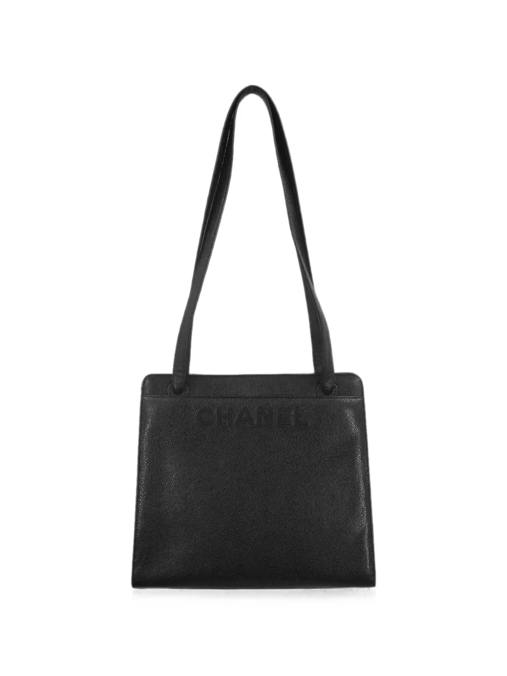 CHANEL Pre-Owned Borsa a spalla in pelle Caviar 1998 - Nero