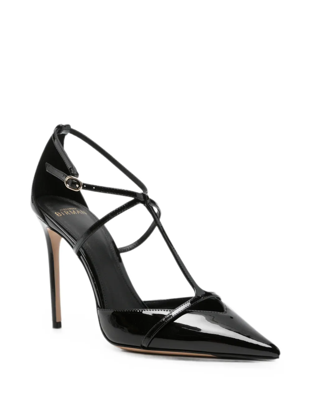 Alexandre Birman Serena strappy pumps Zwart