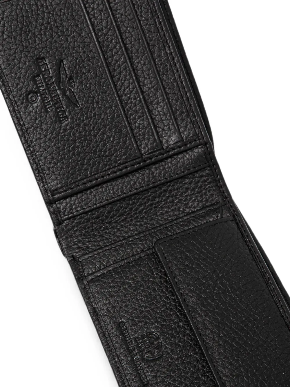 Aeronautica Militare Portemonnee met logoplakkaat Zwart
