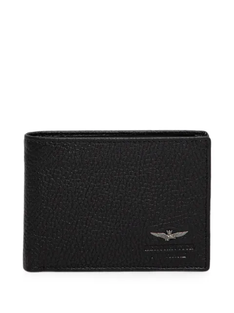 Aeronautica Militare logo-plaque bifold wallet