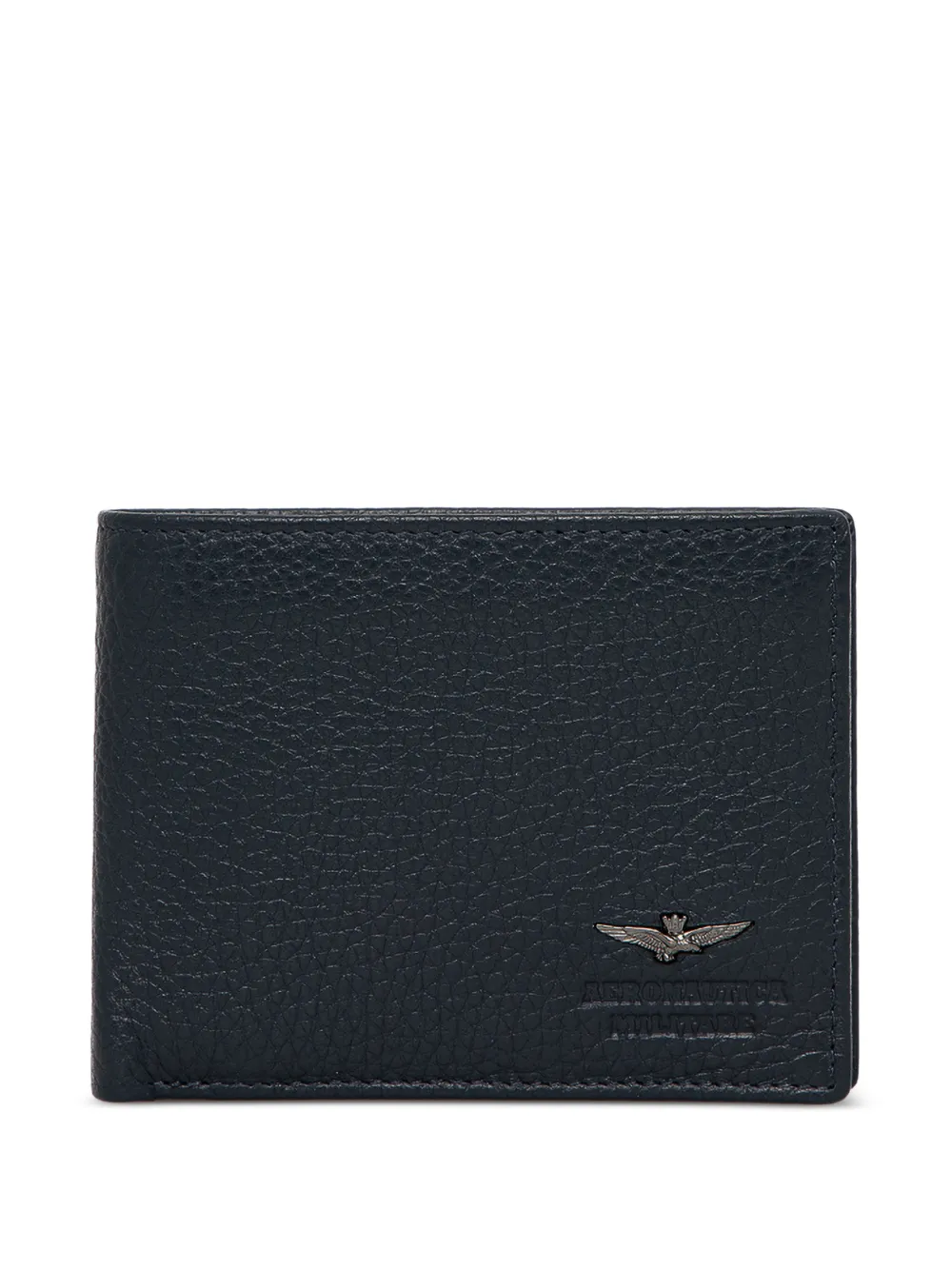 Aeronautica Militare logo-plaque bifold wallet - Blau