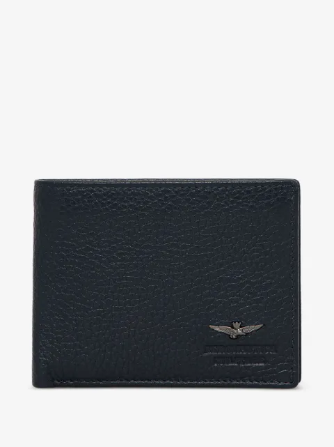 Aeronautica Militare portefeuille pliant à plaque logo