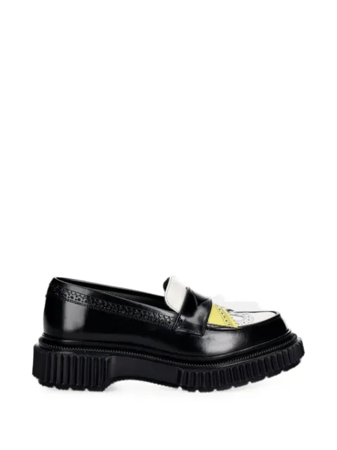 Adieu Paris brogue-detail platform loafers