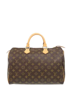 Louis Vuitton Pre-Owned 2016 35 スピーディ モノグラム ハンドバッグ