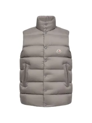 Moncler パデッドベスト | ブルー | FARFETCH JP