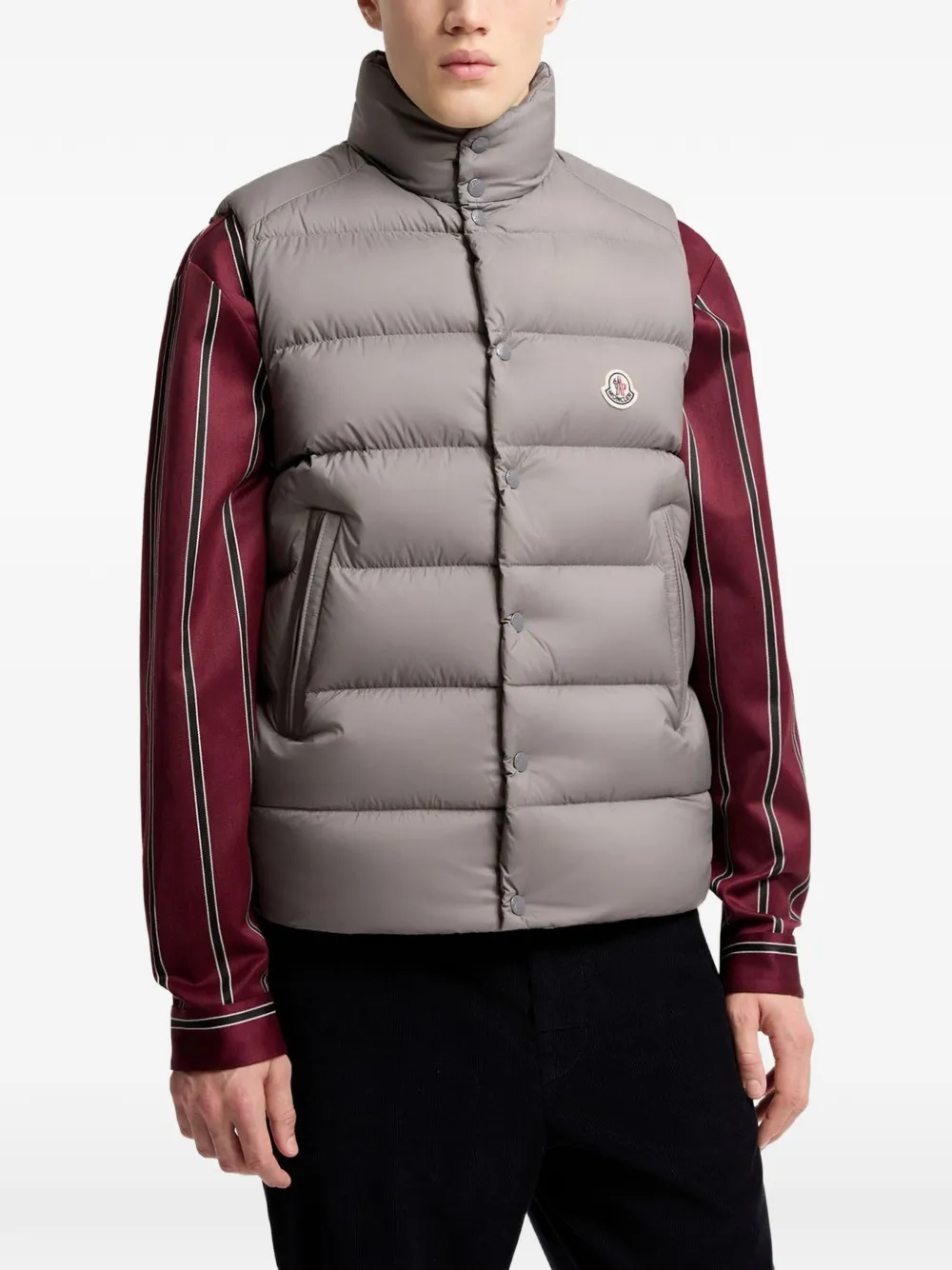 Moncler Tibb bodywarmer Grijs