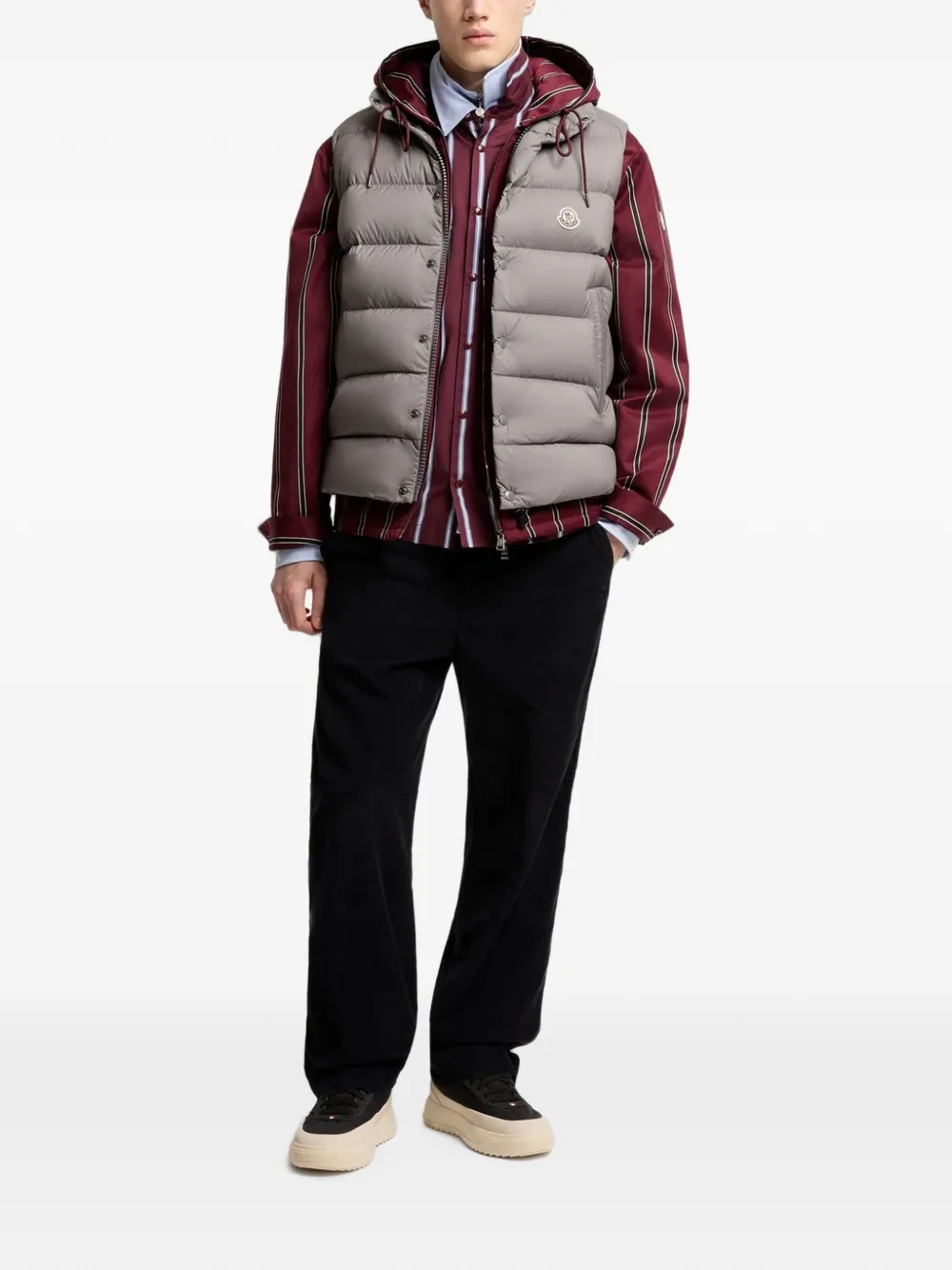 Moncler Tibb bodywarmer Grijs
