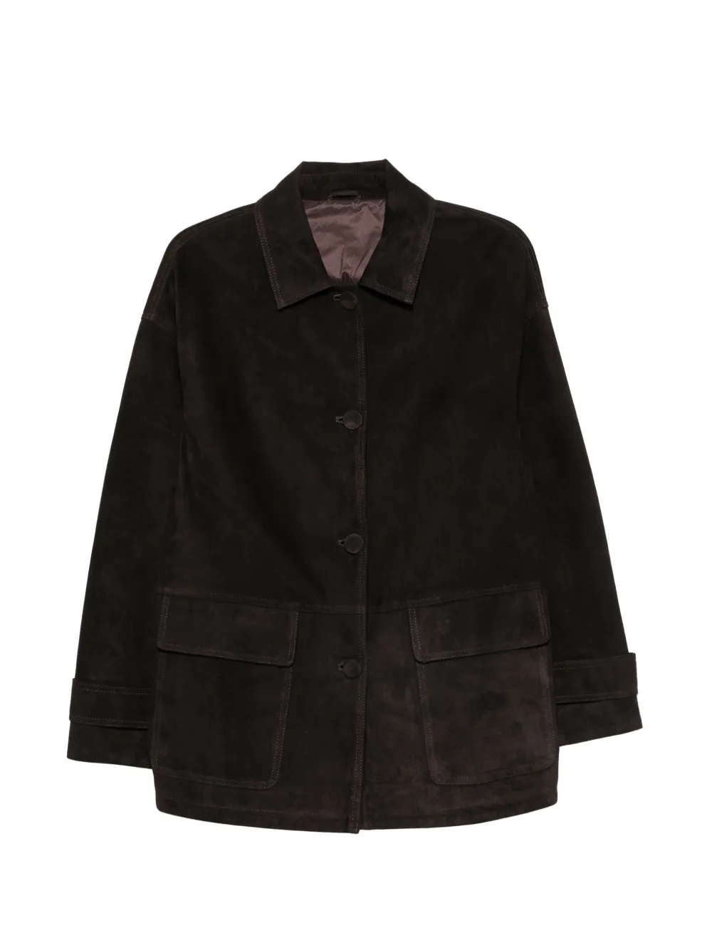 ADRIANNA FERETTI button-fastening jacket - Nero