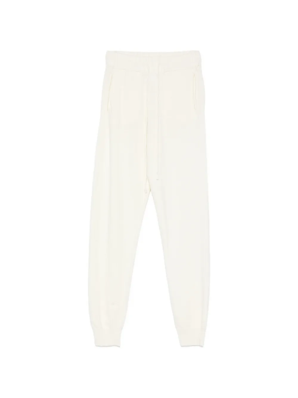 SERGIO MORETTI FIRENZE drawstring-waist track pants - Toni neutri