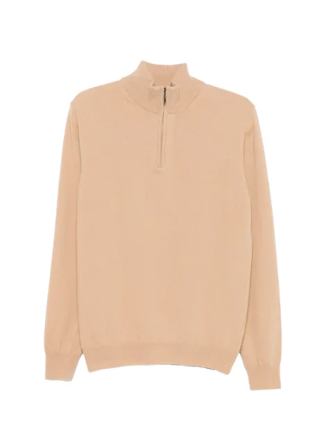 SERGIO MORETTI FIRENZE half-zip sweater