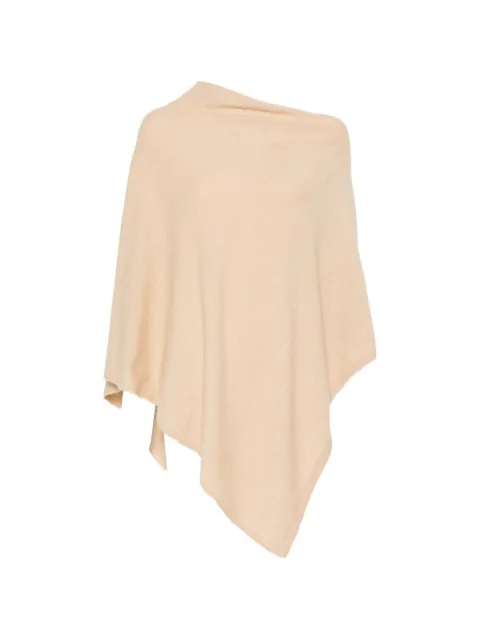 SERGIO MORETTI FIRENZE asymmetric-neck poncho