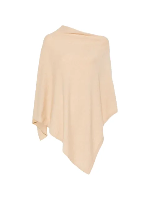 SERGIO MORETTI FIRENZE asymmetric-neck poncho