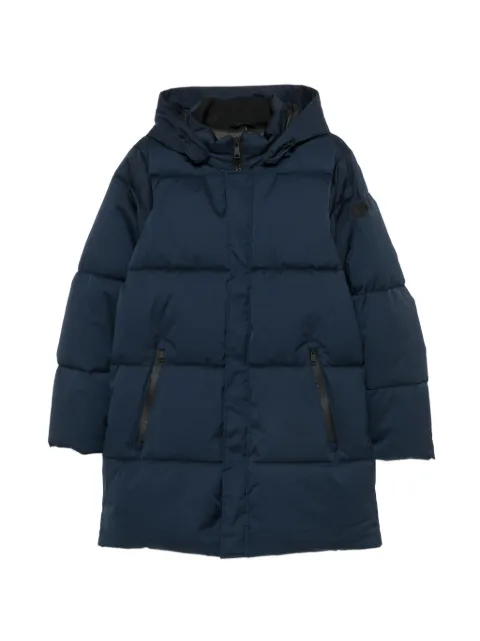 SERGIO MORETTI FIRENZE logo-patch padded jacket