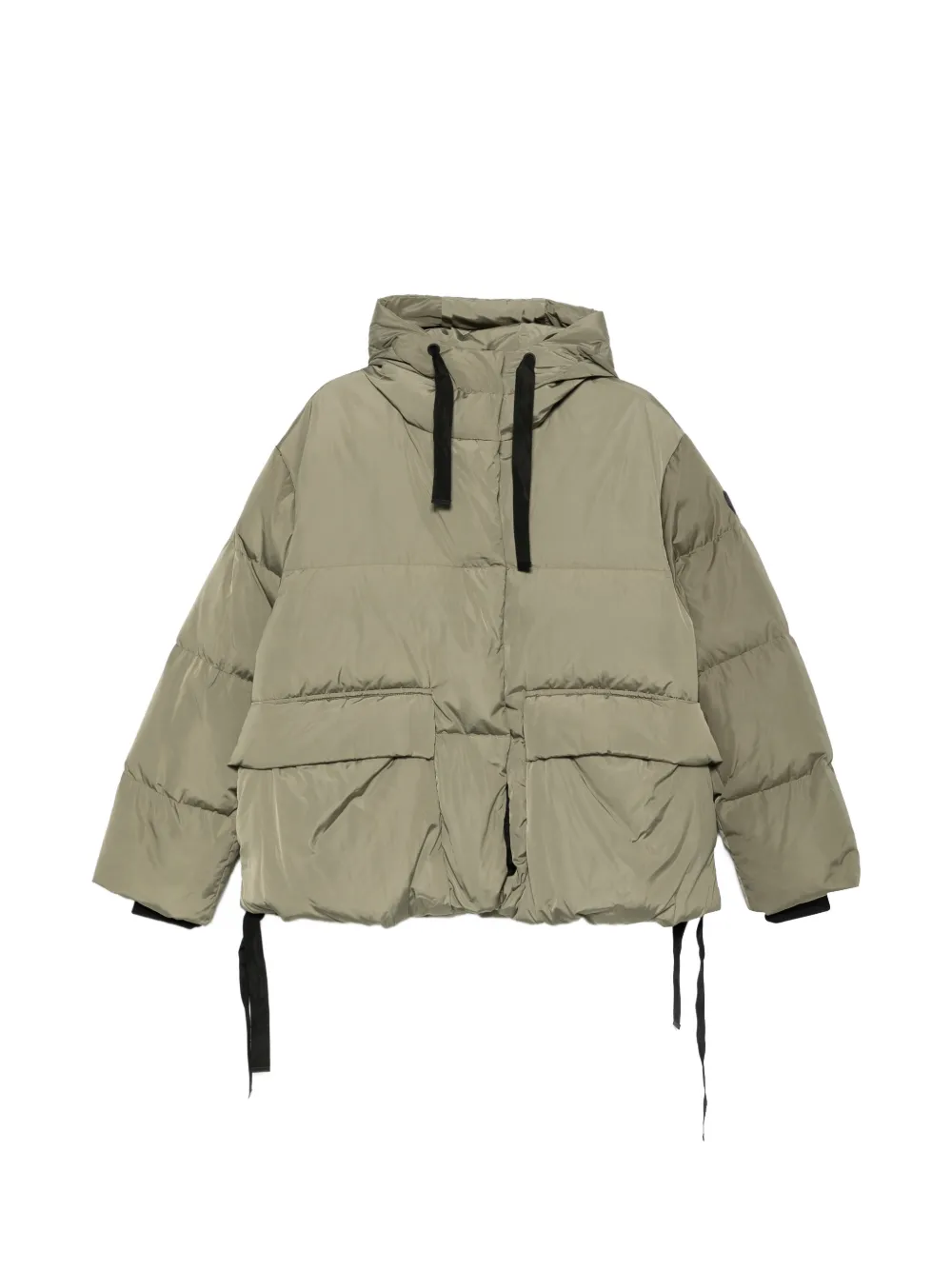 SERGIO MORETTI FIRENZE hooded padded jacket - Verde