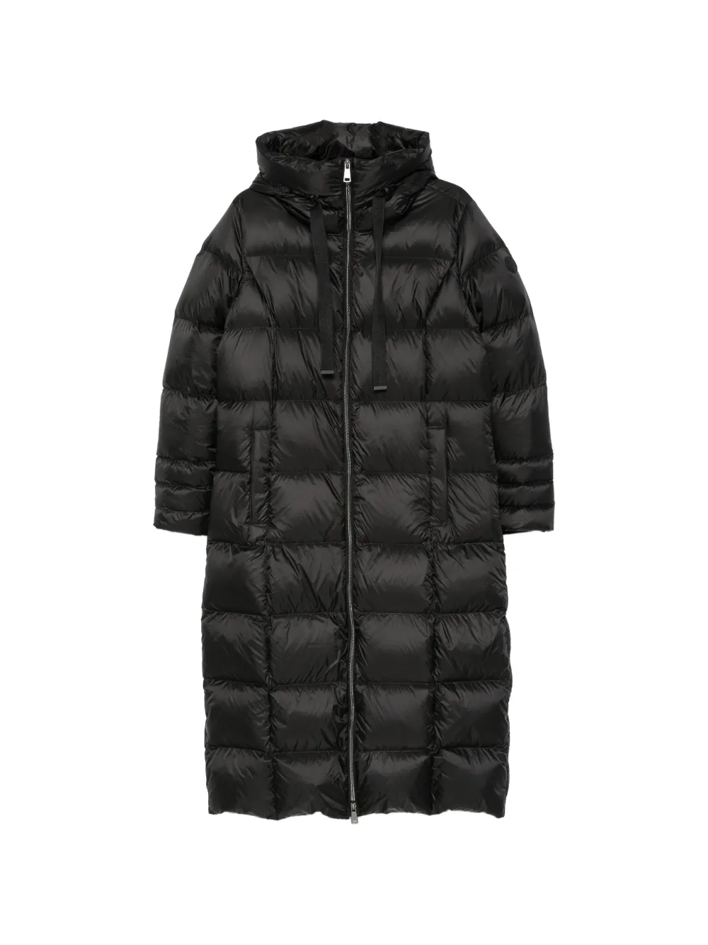SERGIO MORETTI FIRENZE padded hooded jacket - Nero