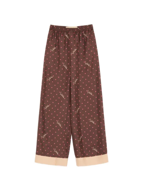 Valentino Garavani Stelline Firma starry twill trousers