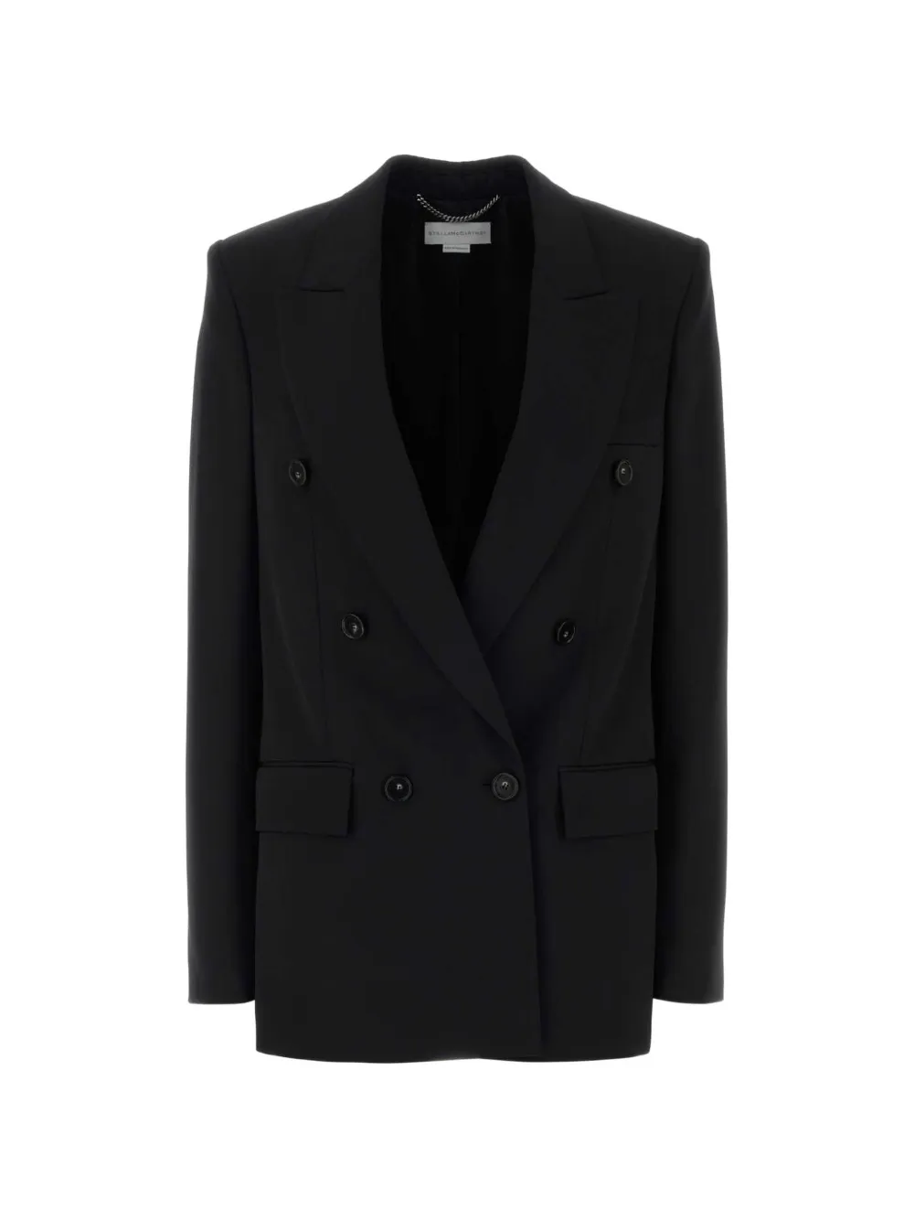 Stella McCartney Blazer doppiopetto oversize - Nero
