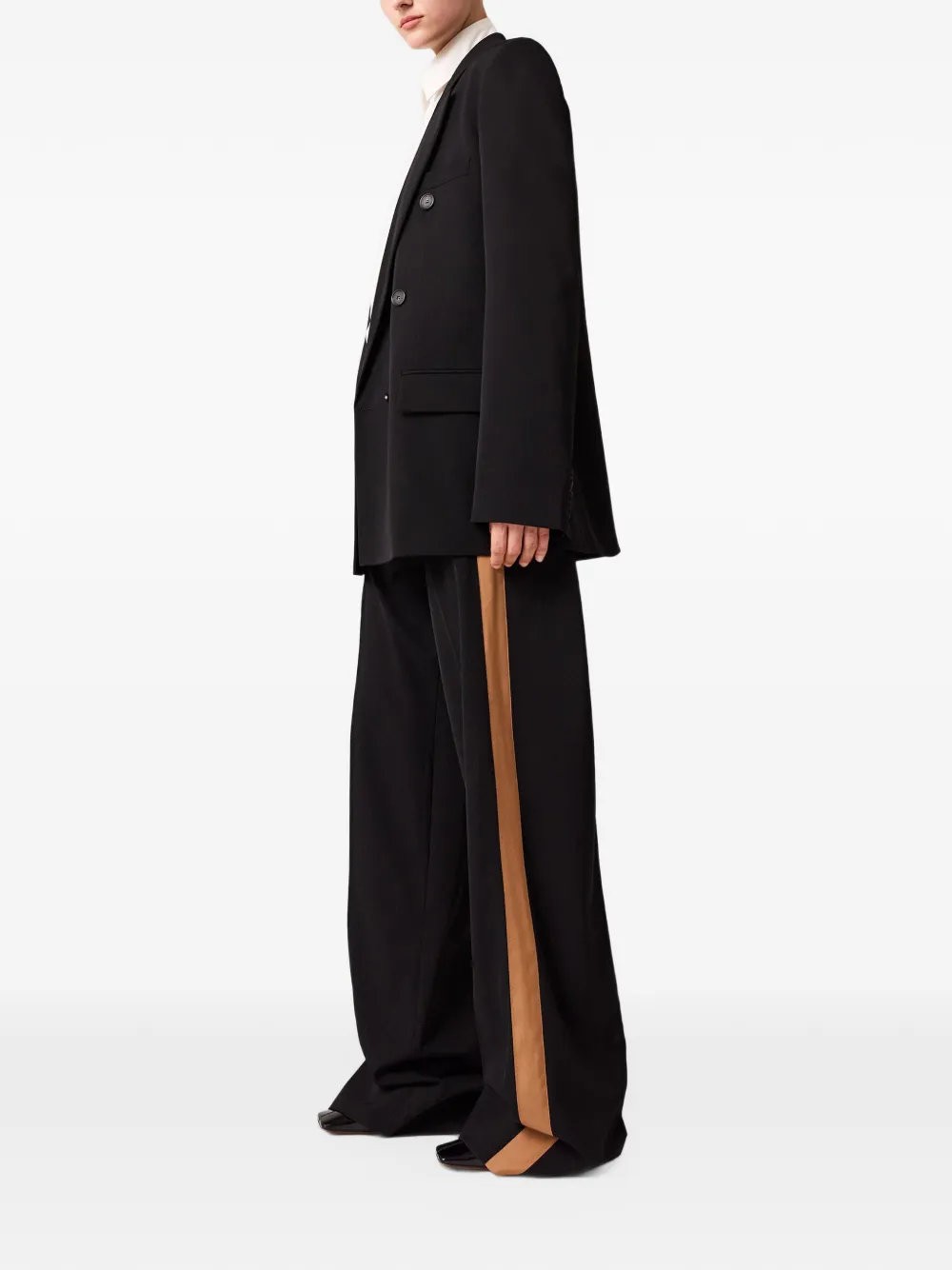 Stella McCartney Oversized blazer Zwart