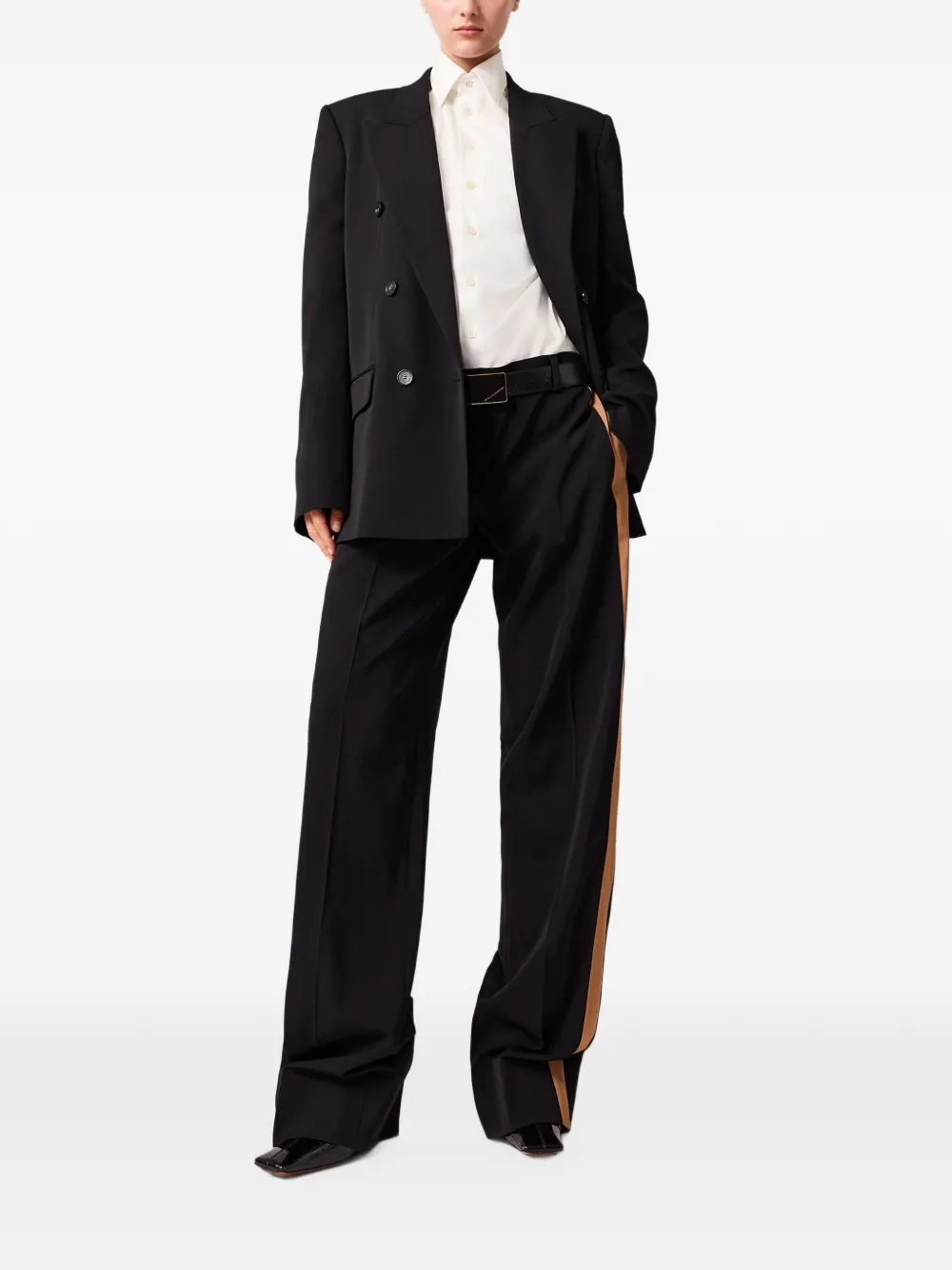 Stella McCartney Oversized blazer Zwart