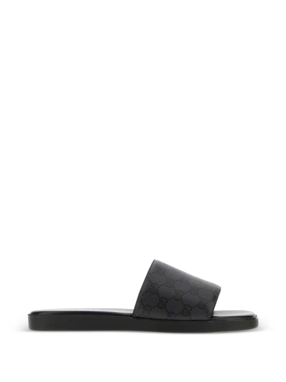 Gucci Sandalen aus GG Supreme - Schwarz