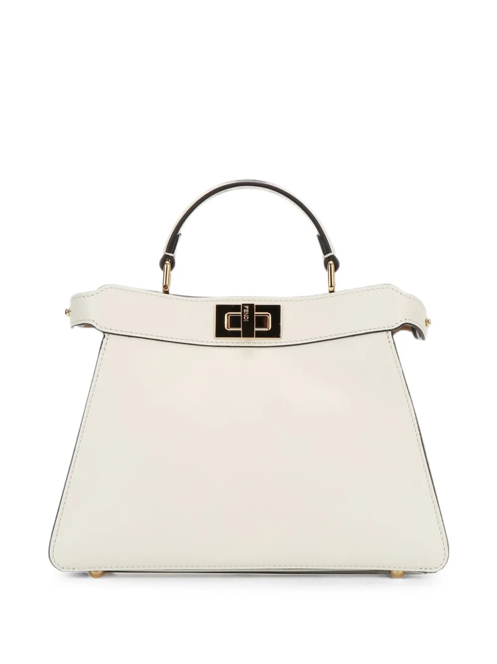 FENDI Peekaboo I See u kleine shopper Wit