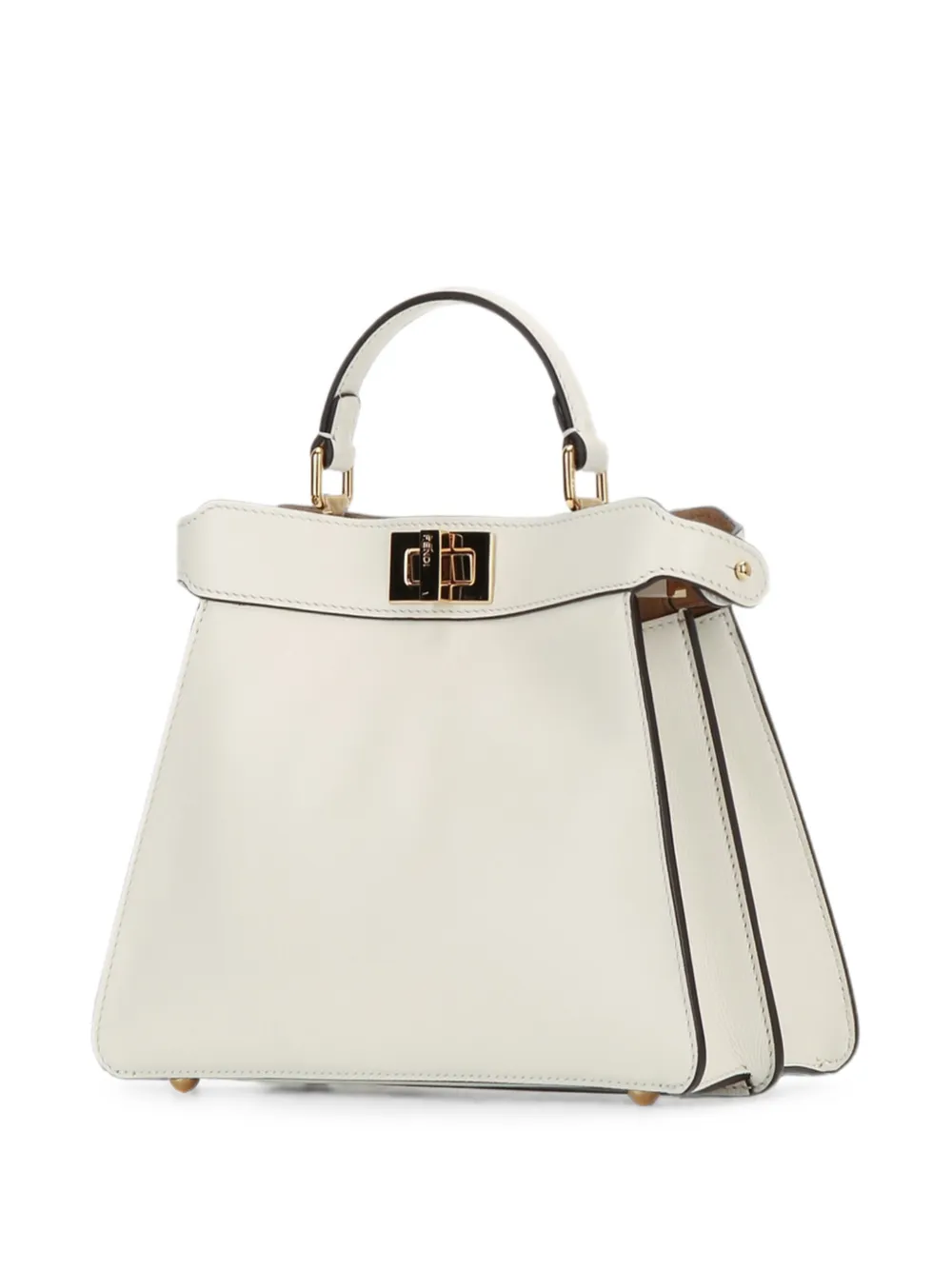 FENDI Peekaboo I See u kleine shopper Wit