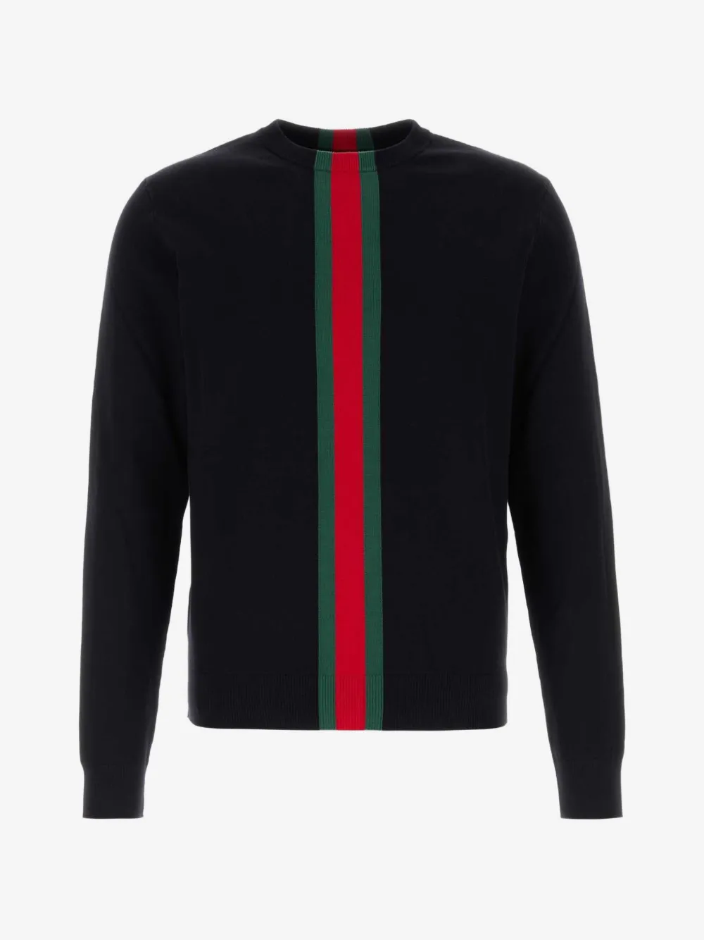 Gucci Web-stripe sweater | Black | Image 1